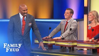 Okay... bring on the BOOTY | Family Feud