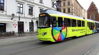 Trams in Krakov(Poland) 2019