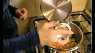 Тушёный картофель с мясом в посуде Цептер Zepter