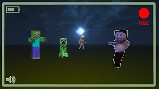 ZOMBİ İSTİLASI #10 - Nöbetçiler Kamera Kayıtlarına  Bakıyor (Minecraft)