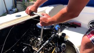 Регулировка зазоров клапанов на Bayliner 175 с мотором Mercruiser 3.0