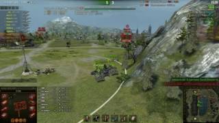 World of Tanks,обзор укреп-боев,жаркий бой,топы в шоке.