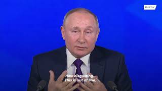 Record gas prices in Europe not Gazprom's fault, says Putin