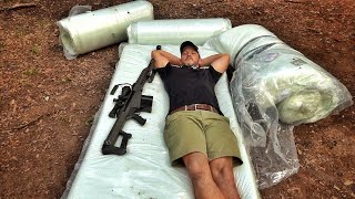 But Can a Mattress Stop a Bullet??!?!?!