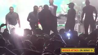 Attempted attack on WINKY D at HICC during performance _ Njema Launch