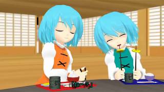 [Touhou MMD] [RUS SUB] Komorigasa Tatara Part 1 (Russian subtitles / Русские субтитры)