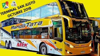 Terminal Rotonda de San Justo + Metrobus La Matanza - Octubre 2018.