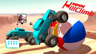 MMX HILL CLIMB #10 в стиле ХОТ ВИЛС ГОНКИ прохождение игры хилл даш