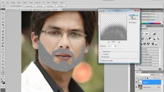ADOBE PHOTOSHOP HOW TO MAKE BEARD!!!