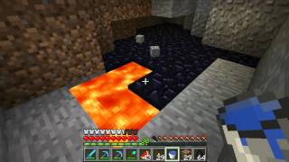 Minecraft let's play 36 Новый дом - новые пещеры:D