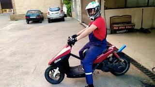 Хонда дио с двигателем 157 QMJ 170сс Honda dio GY6 170cc