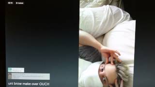 Yes I got waxed on #periscope by a ling ling