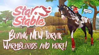 Buying NEW Jorvik Warmbloods & more! | Star Stable Updates