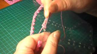 Вязание из пакетов.  Летняя (пляжная) сумка.  Ч. 3