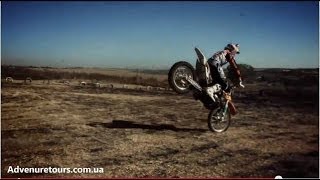 Как научиться ездить на переднем колесе мотоцикла. (Стоппи)