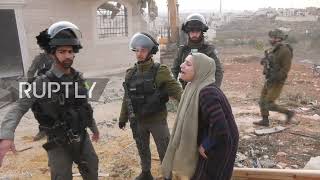 State of Palestine: Israeli forces demolish Palestinian house in West Bank