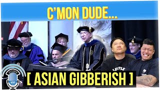 Chancellor of Purdue Mocks Asian Language During Commencement (ft. Tim C)