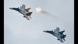 以色列战机再次空袭叙利亚，俄军不再留情，出动苏35进行拦截