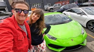 HER NEW CAR!!