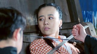 4個日軍武士對美女下手，卻不料中國女俠背後出手，飛刀精準秒殺4人！ ️ 抗日