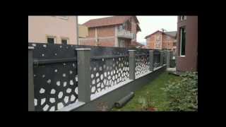 cnc plasma cut fence