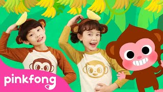 Monkey Banana | Mono Banana | Pinkfong Canciones Infantiles