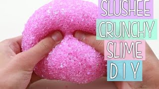 How to Make Slushee Slime | CRUNCHY SLIME DIY