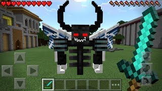 I FOUND NULL in Minecraft Pocket Edition!!!! (SECRET BOSS MOB)