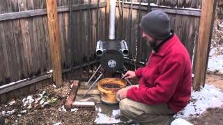 camping tent stove