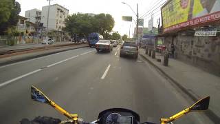 GSR750A - Trocando idéia na Alameda são boaventura em Nikiti !