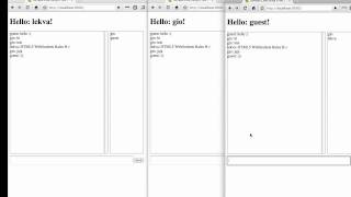 HTML5 WebSockets Demo