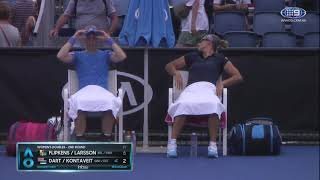AO 2019 Flipkens/Larsson v Dart/Kontaveit (2R) | Wide World Of Sports