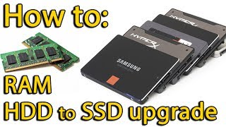 How to upgrade RAM and SSD / Hard Drive in Samsung RV520, RV518, RV515, RV513, RV511, RV509
