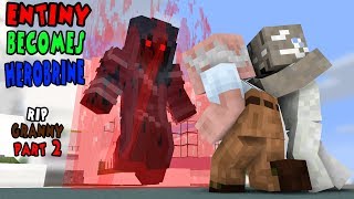Monster School | Herobrine Becomes Entity 303 RIP GRANNY PART 2 | Monster School