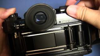済 Canon F-1 SLR camera work キヤノン 一眼レフ 動作