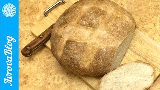 Домашний пшеничный хлеб на закваске
