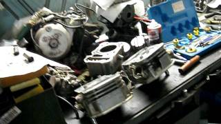 Afrika Twin xrv 750 rd 07 ремонт двигателя № 2