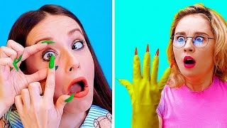 PERJUANGAN CEWEK BERKUKU PANJANG! || Masalah dan Kegagalan Lucu yang Dialami Cewek oleh 123 GO Like!