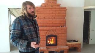 Часть 1!!!Эксплуатация КОЛПАКОВОЙ ПЕЧИ в доме 115 кв.м!! Горение медленное около 5 часов!!