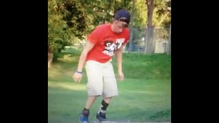 Left foot amputee skater - Quentin Sterling
