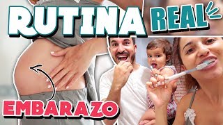 RUTINA de MAÑANA en FAMILIA | EMBARAZADA y con UN BEBÉ | morning routine @ModaJustCoco