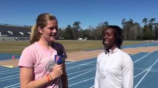 Florida Track and Field Track Girl Tuesday