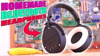Cheap Homemade Bluetooth Headphones For PC - 3D Printed Case