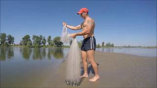 How to cast net | casting and catching