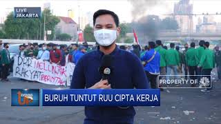 Lagi, Buruh Unjuk Rasa Tuntut RUU Cipta Kerja