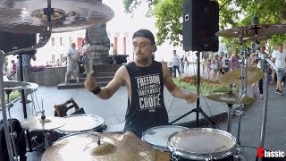 Выступление  барабанщика . Фурсенко  Влада  .