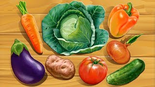 МУЛЬТФИЛЬМ ПРО ОВОЩИ. Развитие ребёнка. Учим овощи с детьми