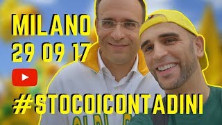 #stocoicontadini: report manifestazione Coldiretti a Milano (con Roberto Moncalvo e Matteo Salvini)
