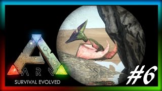 "FIRST PTERANADON FLIGHT" (ARK: Survival Evolved) #6: Flying in ARK!