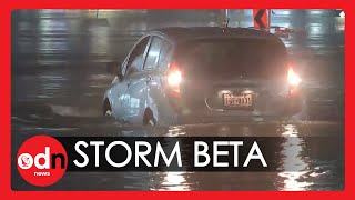 Heavy Rainfall and Severe Flooding as Tropical Storm Beta makes Landfall in Texas